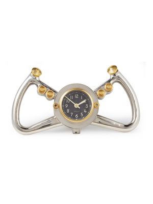 Aluminum Cockpit Table Clock