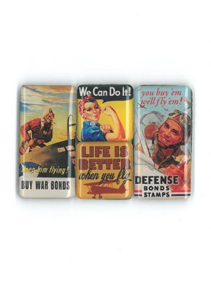 Aviation Sign Mini Magnet set