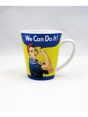 Rosie the Riveter 12oz Latte Mug