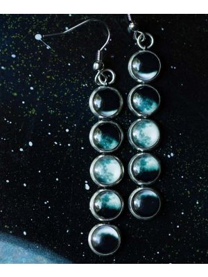Moon Phase Earrings