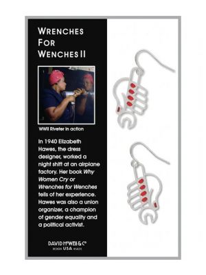WWII Wrenches For Wenches II Earrings