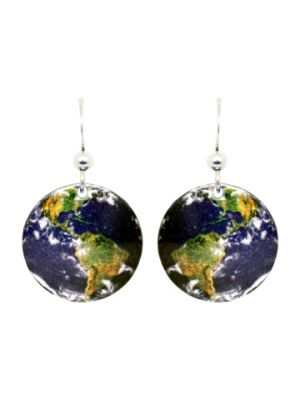 Round Earth Earrings