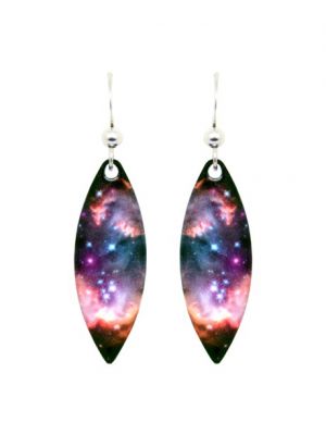 Magellanic Cloud Galaxy Earrings