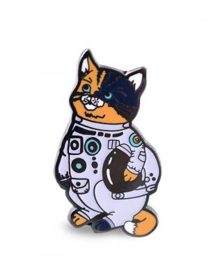 Astro Cat Enamel Pin