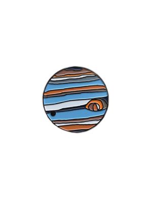 Jupiter Enamel Pin