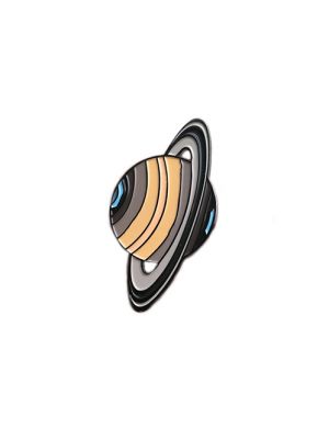 Saturn Enamel Pin