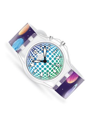 Deep Space Planets Glow LED Slap Watch