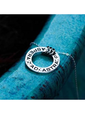 Ad Astra Per Aspera Necklace