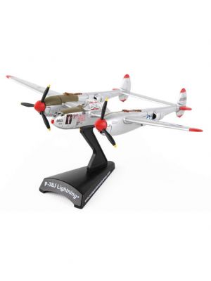 P-38J Lightning Marge Postage Stamp 1:115 Model