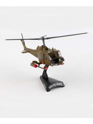 Bell UH-1C Huey Gunship Postage Stamp 1:87 Model