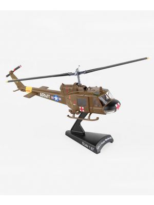 Bell UH-1C Huey Medevac Postage Stamp 1:87 Model