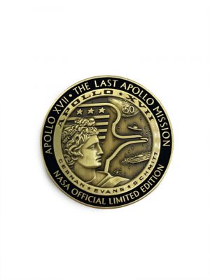 Apollo 17 50th Anniv Medallion