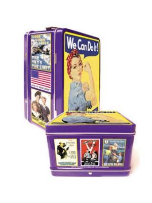 Small Rosie the Riveter Lunchbox