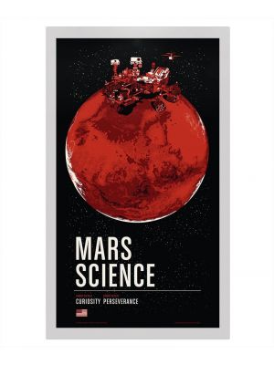 Mars Science Rovers Print