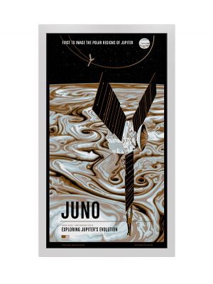 Juno Exploring Jupiter's Evolution Print