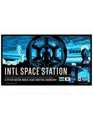International Space Station Print 13