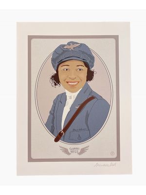 Bessie Coleman Queen Bess Print