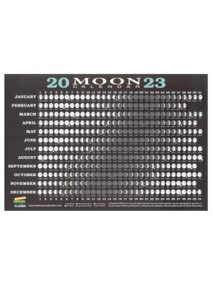 2023 Moon Calendar Card