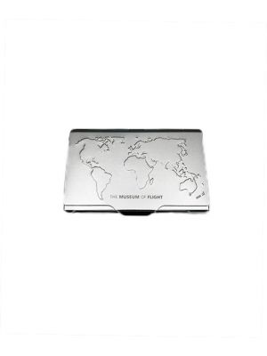 World Map The Museum of Flight Card Holder