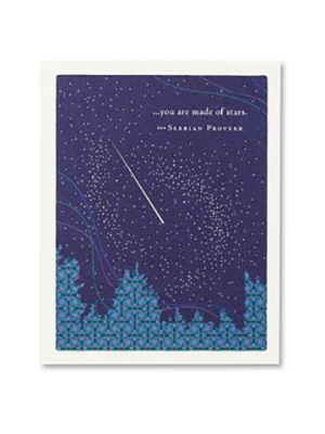 You Are Made of Stars Notecard