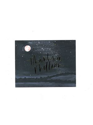 Thanks Starry Night Card