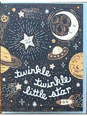 Twinkle Baby Greeting Card