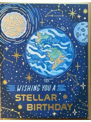 Wishing You A Stellar Birthday Card