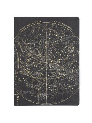 Astronomy Vintage Star Chart Softcover Notebook