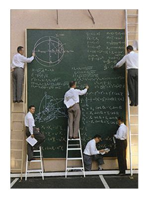 Equations Chalkboard Birthday Card