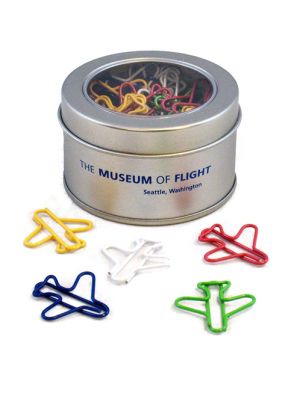 Museum of Flight Jet Airplane Paperclips