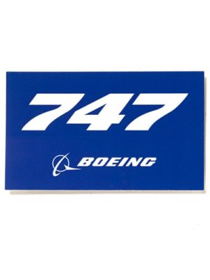 Boeing 747 Sticker