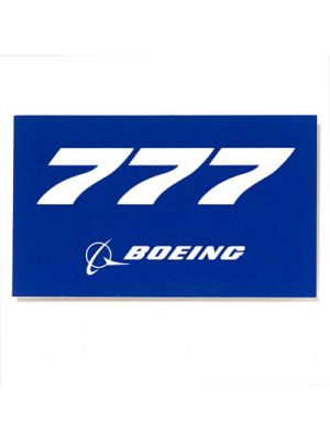 Boeing 777 Sticker