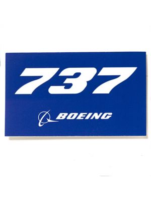 Boeing 737 Sticker