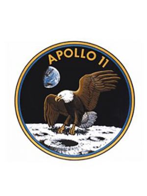 Apollo 11 Mission Insignia Sticker