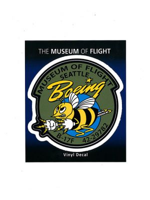 Boeing Bee Nose Art Sticker