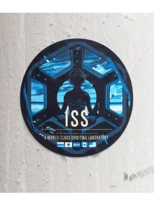 International Space Station Sticker
