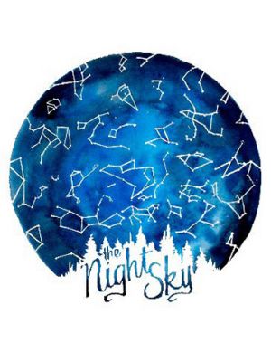 The Night Sky Sticker