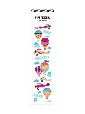 Besties Biplane Sticker Sheet