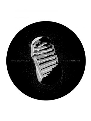 One Giant Leap For Mankind Sticker