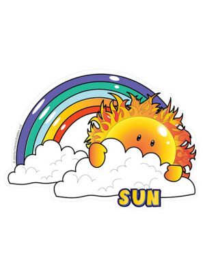 Sun Celestial Buddies Sticker