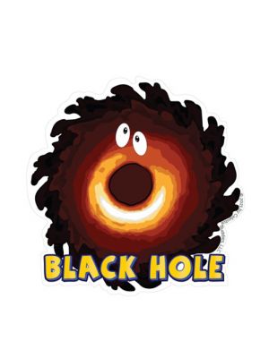 Black Hole Celestial Buddies Sticker