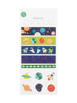 Planets Washi Stickers