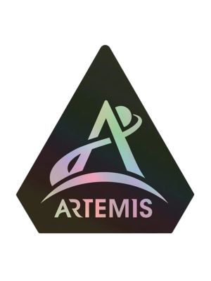 Artemis Program Holographic Sticker
