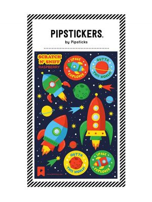 Outta This World Scratch and Sniff Sticker Sheet