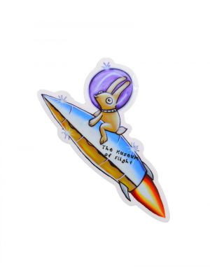 Henry Mural Rocket Bunny Sticker
