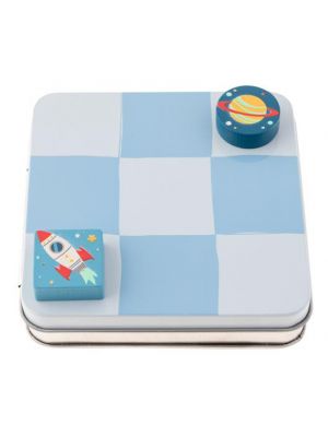 Magnetic Space Tic Tac Toe Set