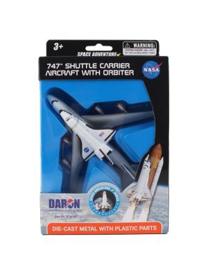 747 Jet Airplane with Space Shuttle