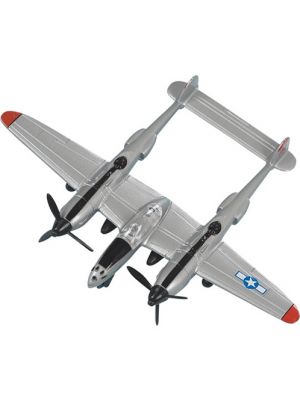 Hot Wings P-38 Lightning Silver