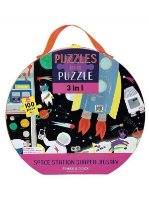 Space Station 3-in-1 100 Piece Puzzle