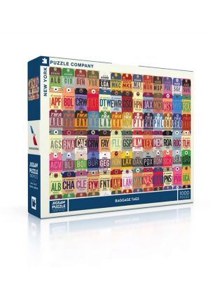 Baggage Tags 1000 Piece Puzzle